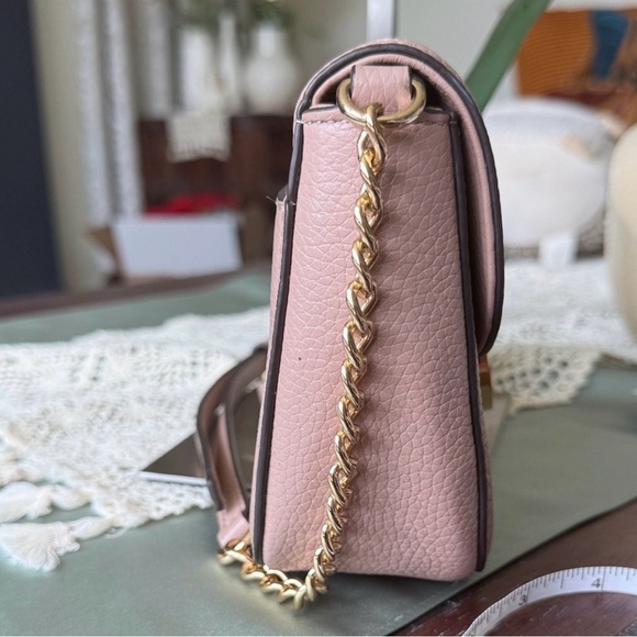 Michael Kors mauve pink Crossbody Bag with Gold Accents - Picture 4 of 12